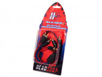 Межблочный кабель Kicx Headshot RCA-24-050-SS 0.5м - 3